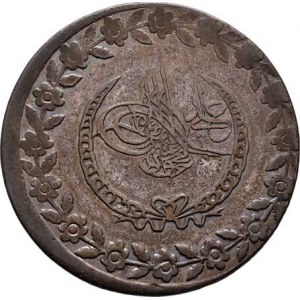 Turecko, Mahmud II., 1808 - 1839, 5 Piastr AH.1223, 25.rok vlády (= 1832), KM.591,