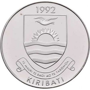 Kiribati, republika, 1979 -, 20 Dolar 1992 - LOH v Barceloně - jachting, KM.17