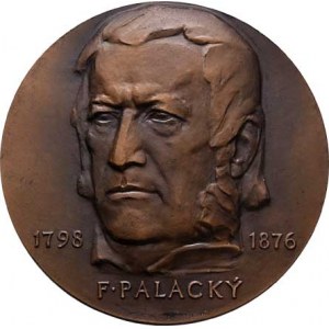 Knobloch Milan, 1921 - 2020, František Palacký - 100 let úmrtí 1976 - hlava mírně