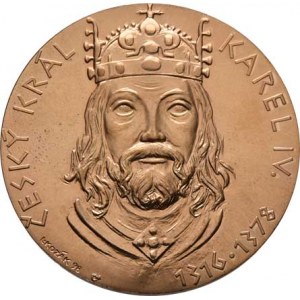 Kozák Ladislav, 1934 - 2008, Karel IV. (1316 - 1378) 1998 - korunované poprsí