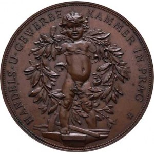 Myslbek a Tautenhayn, Obchodní a živnost. komora v Praze - AE medaile b.l.-
