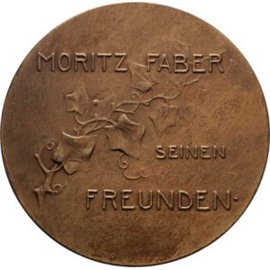 Schäfer Hans, nar.1875, Moritz Faber 1837 / (1907) - poprsí zprava, nápis /