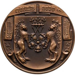 Jindřichův Hradec, Nesign. - Městská pamětní medaile (1293/1993) b.l.-
