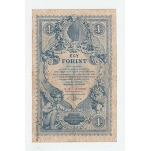 Rakousko, Fr.Josef I., 1848 - 1916, 1 Gulden 1888, Ri.147, Pick.A156 - série Xe9