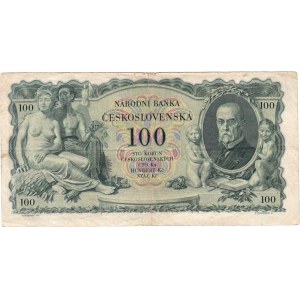 Československo - bankovky Národ. banky Československé, 100 Koruna 1931, série Fc, BHK.25c, He.25b2