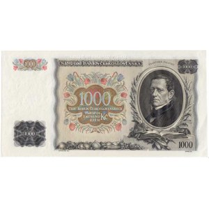Československo - bankovky Národ. banky Československé, 1000 Koruna 1934, série C, BHK.27, He.27a.s1