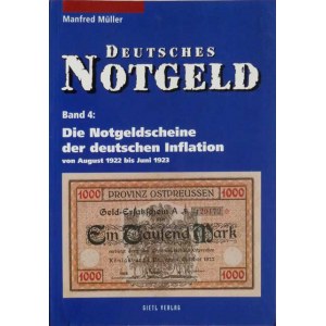 Knihy :, Müller Manfred : Deutsches Notgeld - Band 4 -