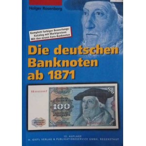Knihy :, Rosenberg H.: Die deutschen Banknoten ab 1871 - 13.