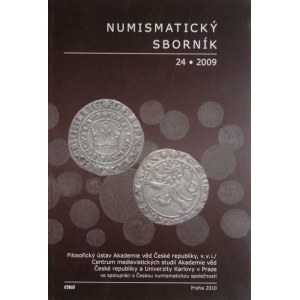 Numismatické časopisy a sborníky :, ČSAV a UK - Numismatický sborník 24, Praha 2010,