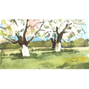 Jaroslaw Filipek, Polish Landscape - Miniature 20, 2021