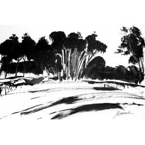 IVO ALVARONE, Winter Landscape B 05, 2021