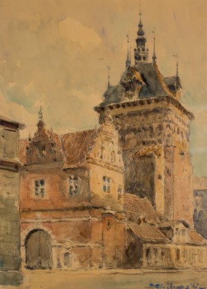Tadeusz Cieślewski (1870 Warszawa-1956 tamże), Wieża Więzienna w Gdańsku
