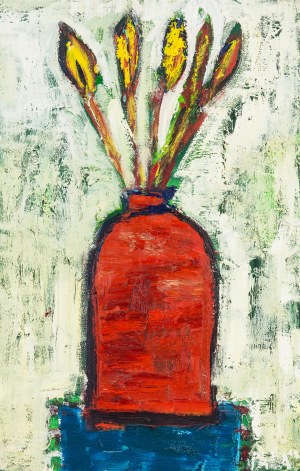 Dariusz Pala (ur. 1967), Żółte pędzle w czerwonej butelce
