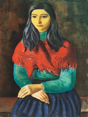 Mojżesz Kisling (1891 Kraków - 1953 Sanary-sur-Mer), Dziewczyna z Marsylii