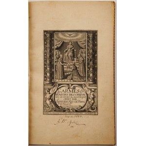 LES ARMES, BLASONS DES CHEVALIERS DE L'ORDE DU SAINT ESPRIT, 1623