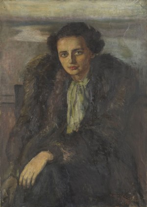 Jerzy POTRZEBOWSKI, Portret kobiety