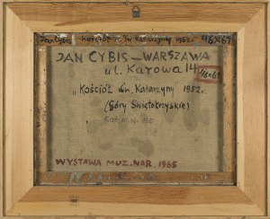 Jan CYBIS, Kosciół św. Katarzyny (Góry Świętokrzyskie), 1952