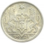 Wolne Miasto Gdańsk, 1 gulden 1923, Utrecht, menniczy egzemplarz