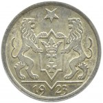Wolne Miasto Gdańsk, 1 gulden 1923, Utrecht, menniczy egzemplarz