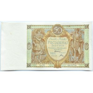 Polska, II RP, 50 złotych 1929, seria EB, Warszawa