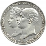 Niemcy, Meklemburgia-Schwerin, 5 marek 1904 A, Berlin, Złote Gody