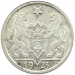 Wolne Miasto Gdańsk, 1 gulden 1923, Utrecht, piękne!