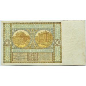 Polska, II RP, 50 złotych 1929, seria EB, Warszawa