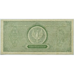 Polska, II RP, 1 milion marek 1923, seria A, Warszawa