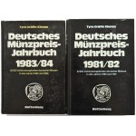 Deutsches Münzpreis Jahrbuch, Battenberg, 1976-1983, 6 sztuk, kolejnych roczników