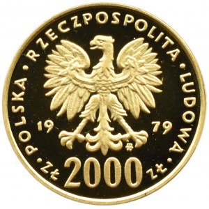 Polska, PRL, 2000 złotych 1979, M. Kopernik, Warszawa, UNC