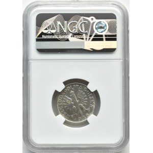 Polska, II RP, Kłosy, 1 złoty 1925, Londyn, NGC UNC