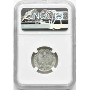 Polska, II RP, Żaglówka, 2 złote 1936, Warszawa, NGC MS63