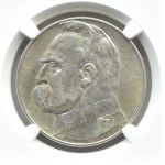 Polska, II RP, Józef Piłsudski, 10 złotych 1934, Warszawa, rzadszy rocznik, NGC AU55