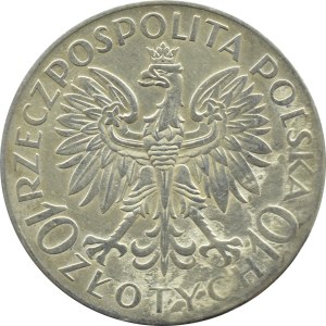 Polska, II RP, Jan III Sobieski, 10 złotych 1933, Warszawa