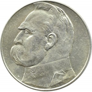 Polska, II RP, Józef Piłsudski, 10 złotych 1938, Warszawa