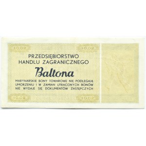 Polska, PRL, Baltona, bon 2 centy 1973, seria A
