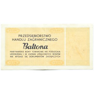 Polska, PRL, Baltona, bon 5 centów 1973, seria A