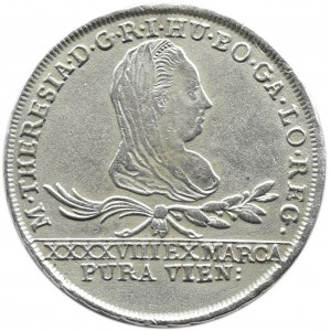 Zabór Austriacki - Galicja, Maria Teresa, 30 krajcarów (dwuzłotówka) 1775, Wiedeń