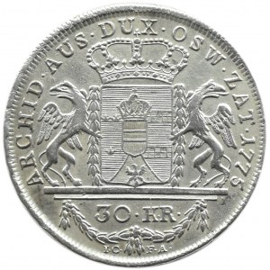 Zabór Austriacki - Galicja, Maria Teresa, 30 krajcarów (dwuzłotówka) 1775, Wiedeń