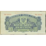 Polska Ludowa, seria lubelska, 50 groszy-500 złotych 1944, reprint z 1974, UNC