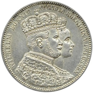 Niemcy, Prusy, Wilhelm i Augusta, Talar koronacyjny 1861 A, Berlin