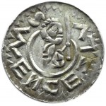 Czechy, Wratysław II (1061-1092), denar, Praga, piękny!