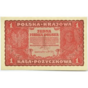 Polska, II RP, 1 marka 1919, I seria CB