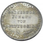 Niemcy, Frankfurt, Johann von Habsburg, dwugulden 1848, Frankfurt n. Menem