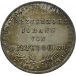 Niemcy, Frankfurt, Johann von Habsburg, dwugulden 1848, Frankfurt n. Menem