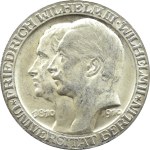 Niemcy, Prusy, Wilhelm II, 3 marki 1910 A, Berlin, 100-lecie Uniwersytetu w Berlinie, UNC