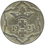 Wolne Miasto Gdańsk, 10 pfennig 1923, Berlin