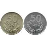 Polska, RP, lot 50 groszy 1949, Kremnica/Budapeszt