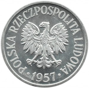 Polska, PRL, 50 groszy 1957, Warszawa, UNC, Proof like