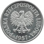 Polska, PRL, 50 groszy 1957, Warszawa, UNC, Proof like